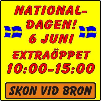 EXTRAÖPPET!